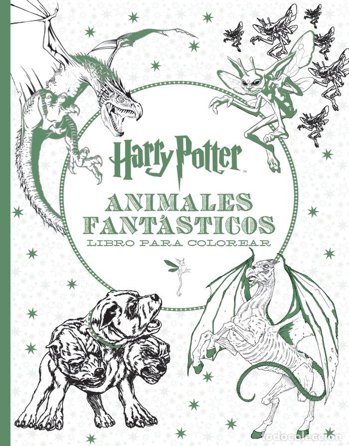 Libros: HARRY POTTER ANIMALES FANTASTICOS LIBRO PARA COLOREAR - AA.VV