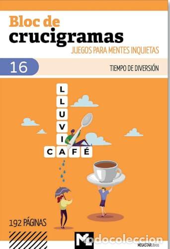 Libros: BLOC DE CRUCIGRAMAS 16 - Espanol/Castellano