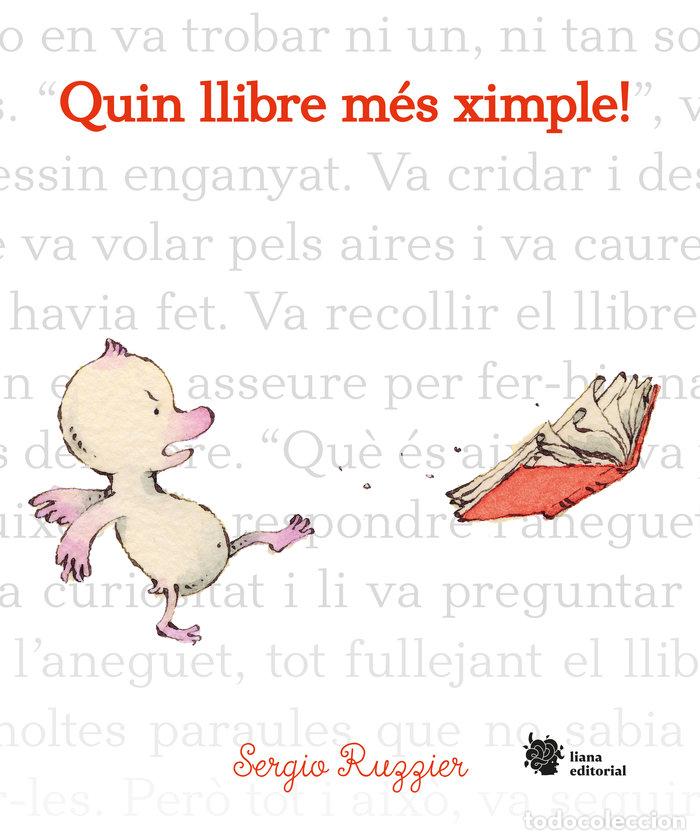 Libros: QUIN LLIBRE MES XIMPLE! - RUZZIER, SERGIO