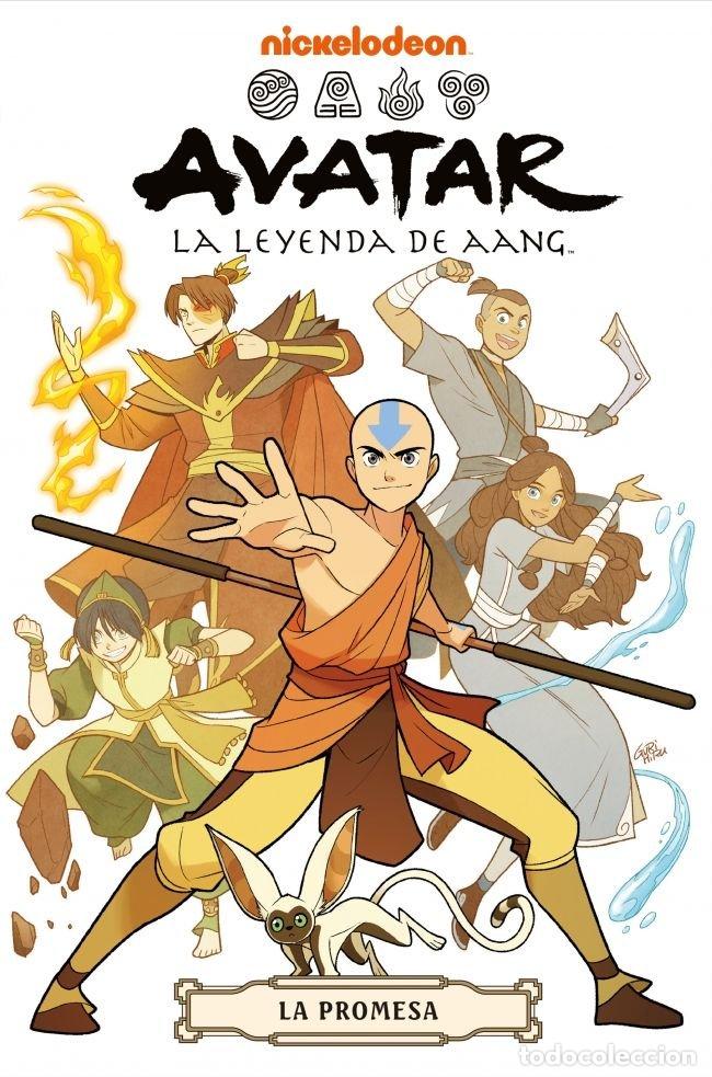 books: AVATAR 1 LA LEYENDA DE AANG LA PROMESA - NICKELODEON