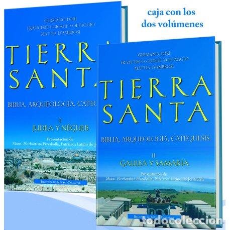 Libros: TIERRA SANTA BIBLIA ARQUEOLOGIA CATEQUESIS (2 VOLUMENES) - GERMANO, LORI