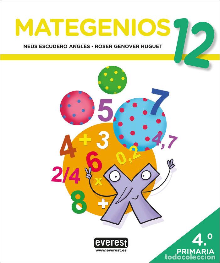 Libros: MATEGENIOS 12 - ESCUDERO ANGL&Ocirc;S, NEUS