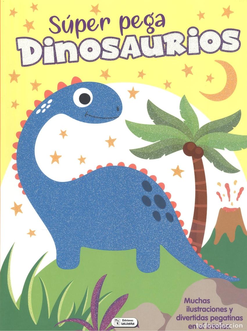 Libros: SUPER PEGA DINOSAURIOS N&ordm; 1 - VV.AA.