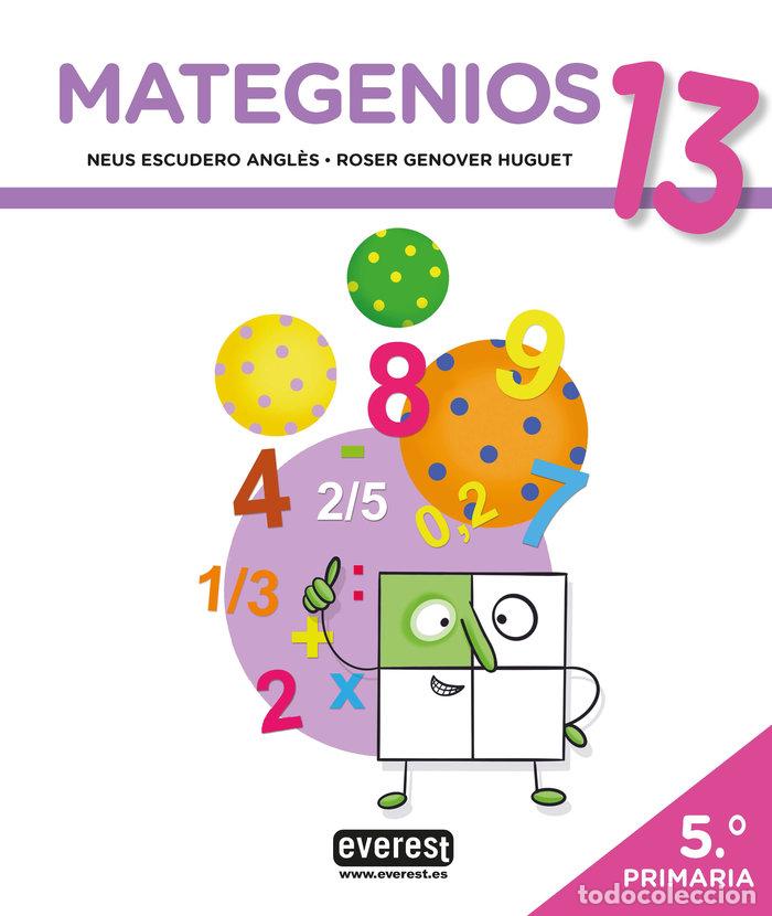 Libros: MATEGENIOS 13 - ESCUDERO ANGL&Ocirc;S, NEUS