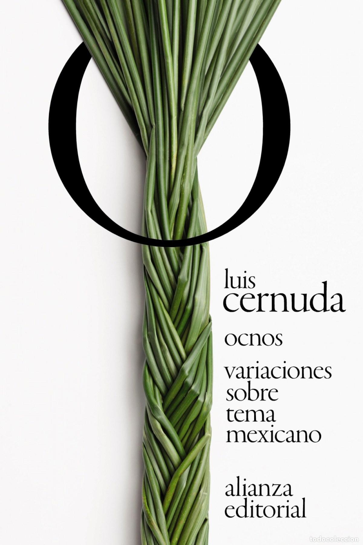 Libros: OCNOS. VARIACIONES SOBRE TEMA MEXICANO - Cernuda, Luis