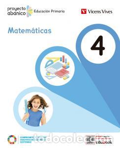 Livros: Matematicas 4 (proyecto abanico)primaria.4ocurso - .