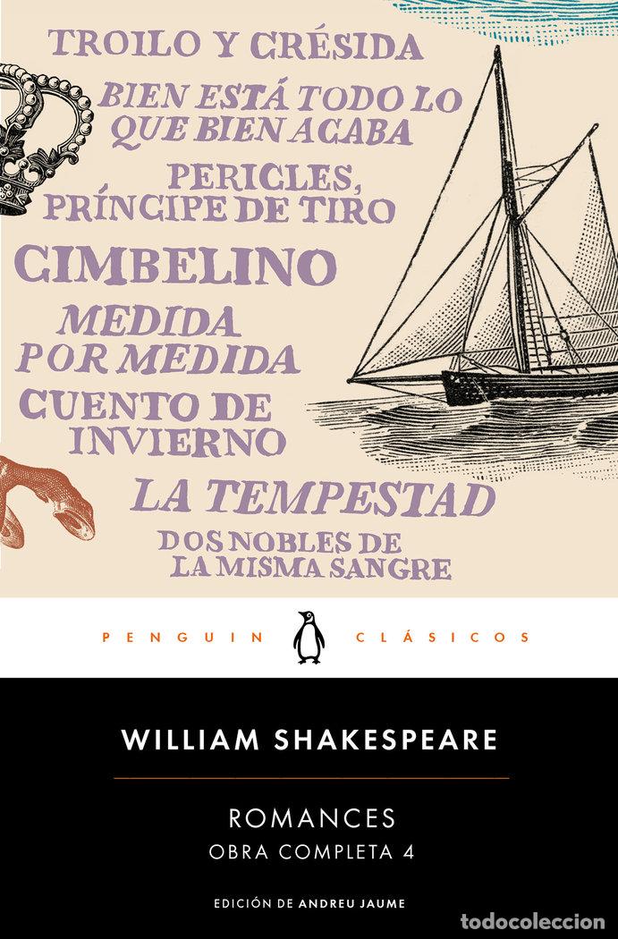 Libros: ROMANCES OBRA COMPLETA 4 - SHAKESPEARE, WILLIAM