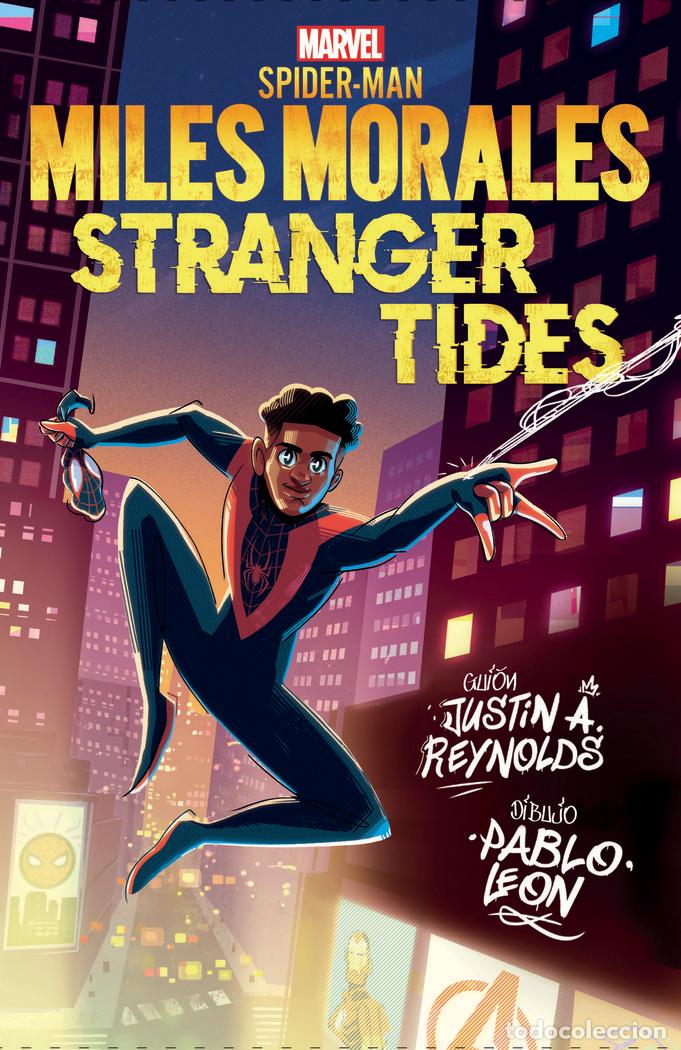 Livros: MILES MORALES STRANGER TIDES - JUSTIN A REYNOLDS