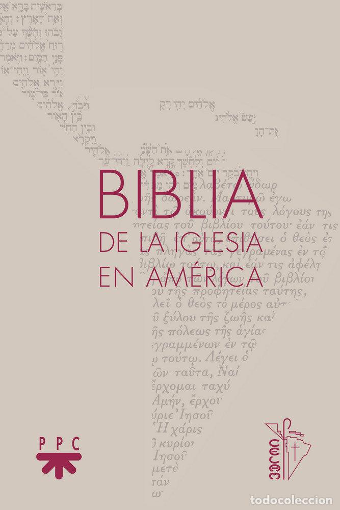 Libros: BIBLIA DE LA IGLESIA EN AMERICA - AA.VV