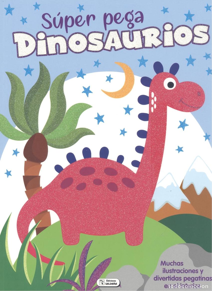 Libri: SUPER PEGA DINOSAURIOS - N&ordm; 2 - VV.AA.