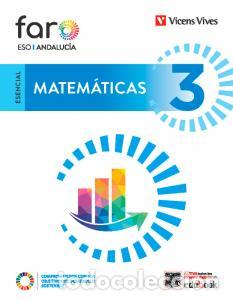 books: Matematicas 3. andalucia (esencial faro)e.s.o..3er curso - Pancorbo Palenzuela, Luis