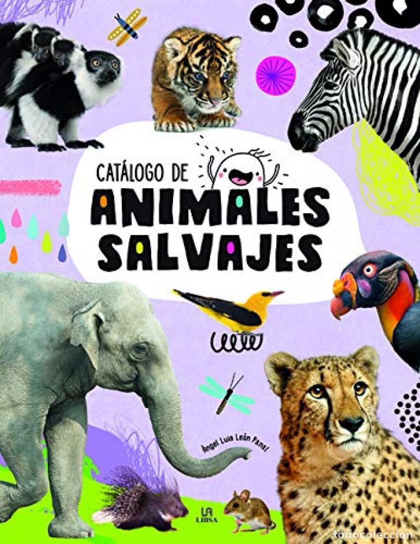 Libri: ANIMALES SALVAJES - Le&oacute;n Panal, Angel Luis