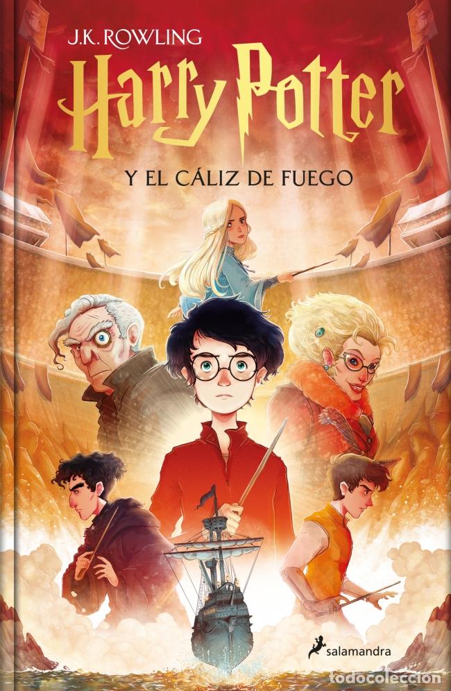 Libros: HARRY POTTER Y EL C&Aacute;LIZ DE FUEGO (HARRY POTTER [EDICI&Oacute;N CON ILUSTRACIONES DE XAVIER BONET] 4) - Rowl