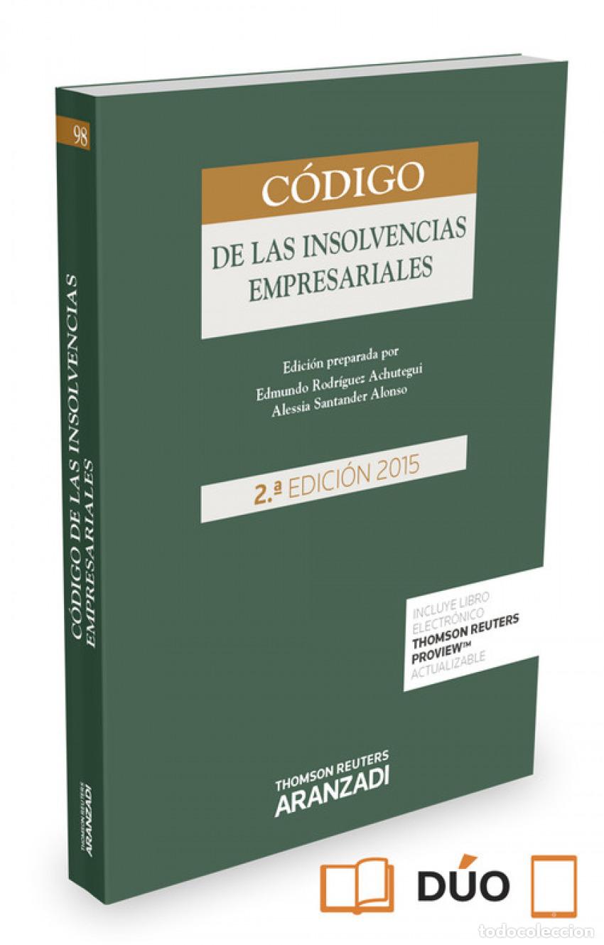 Livres: C&Oacute;DIGO DE LAS INSOLVENCIAS EMPRESARIALES - VV.AA.