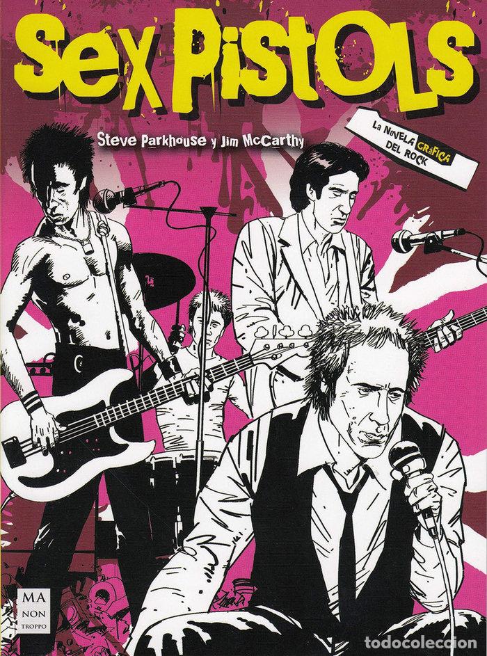 Libri: SEX PISTOLS LA NOVELA GRAFICA - PARKHOUSE, STEVE