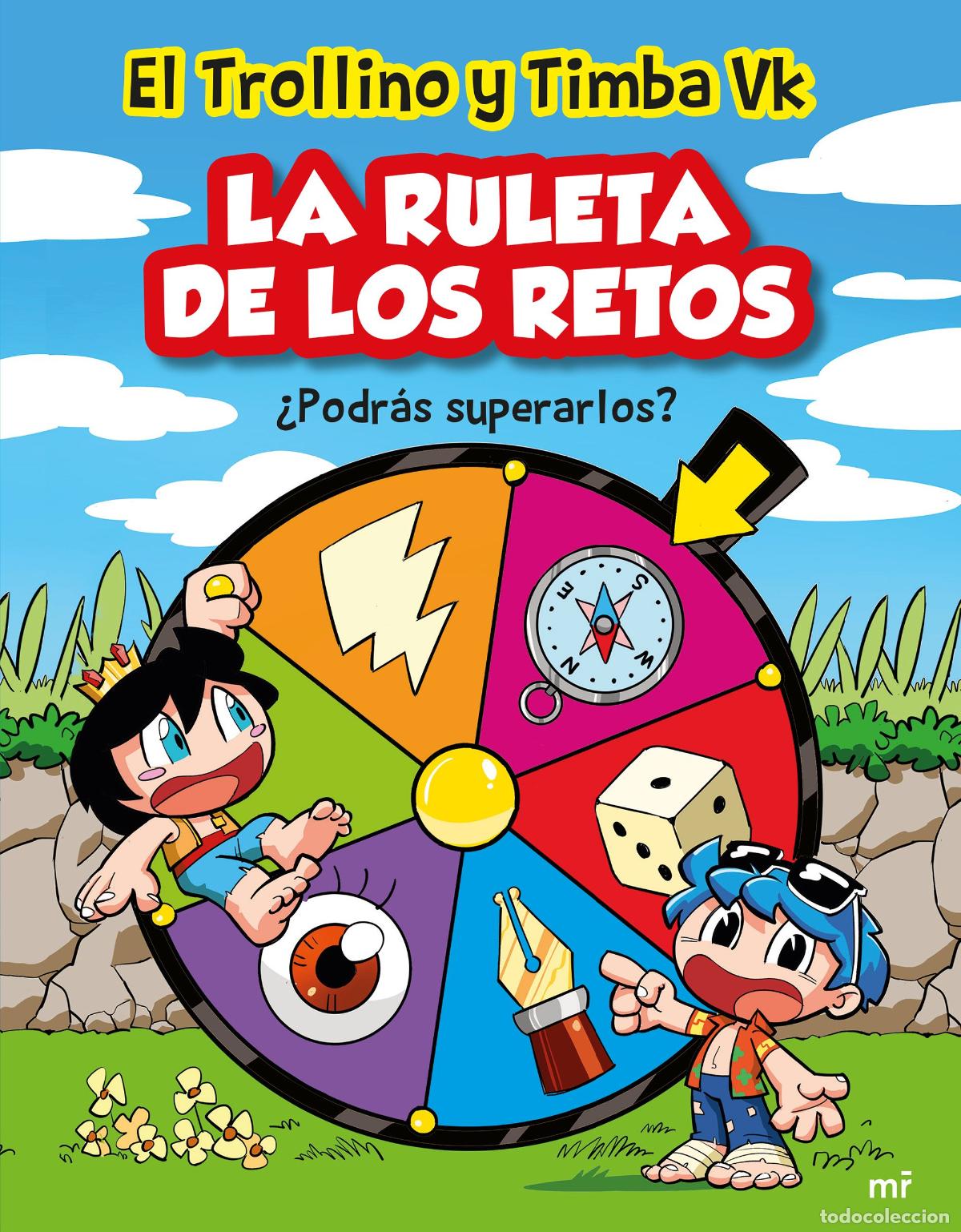 Libros: LA RULETA DE LOS RETOS - Timba Vk y El Trollino