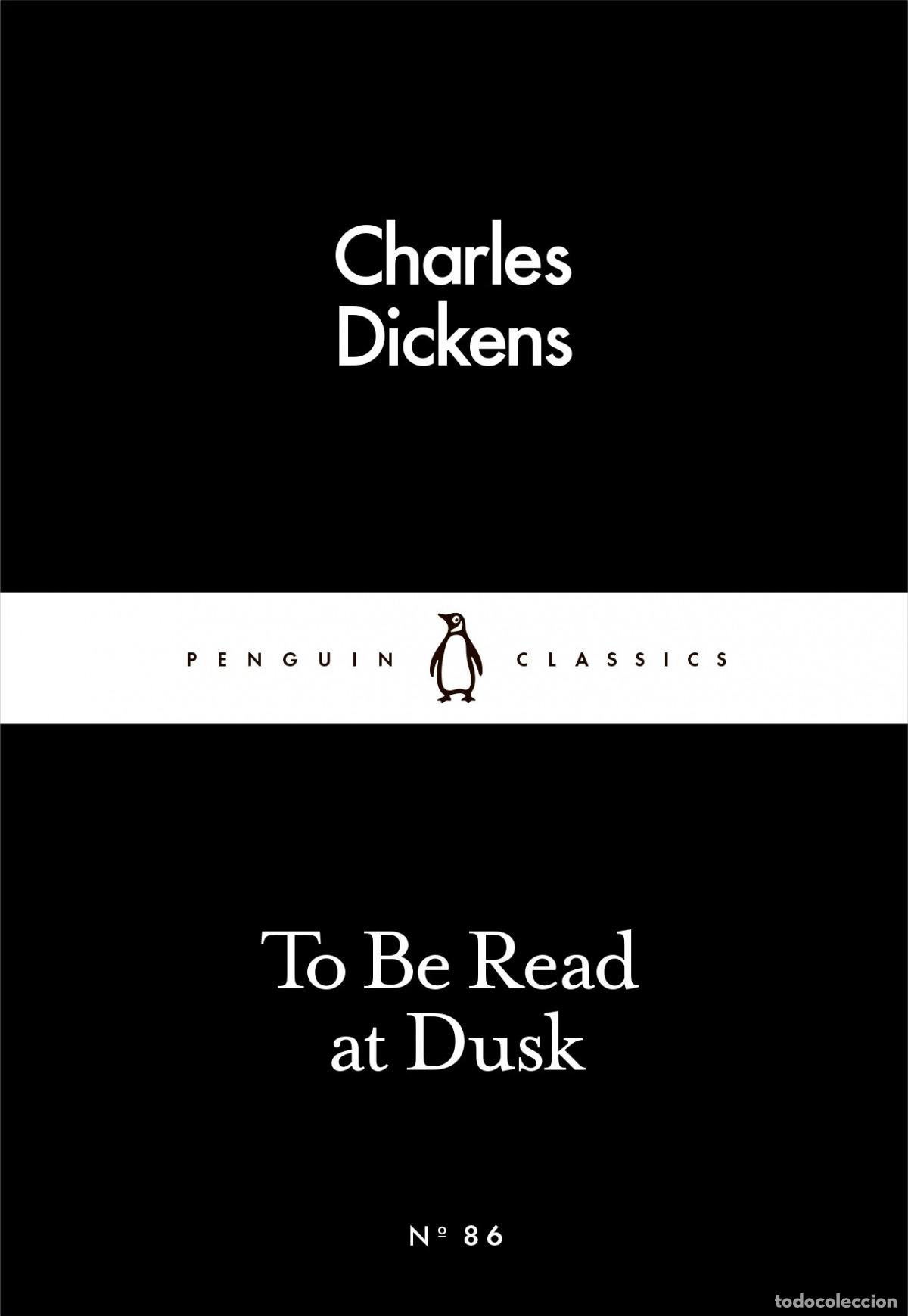 Libros: TO BE READ AT DUSK - DICKENS, CHARLES