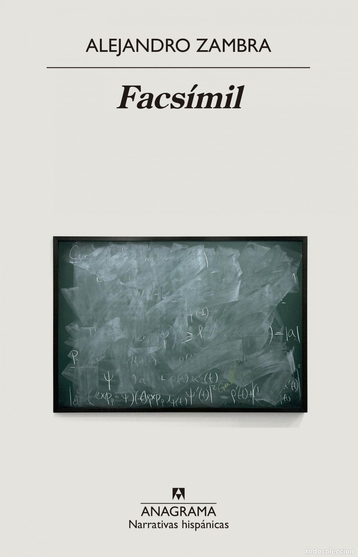 Libros: FACS&Iacute;MIL - Zambra, Alejandro - Foto 1