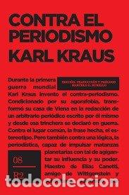 Livros: CONTRA EL PERIODISMO - KRAUS, KARL