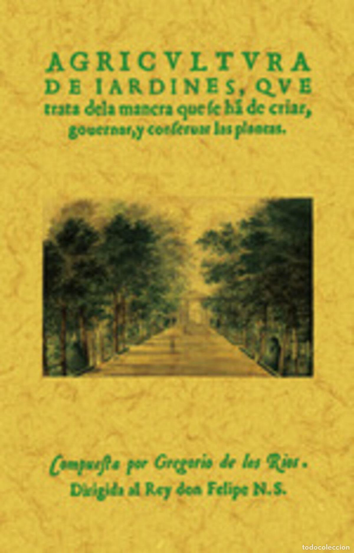 Livros: AGRICULTURA DE JARDINES - de los Rios, Gregorio
