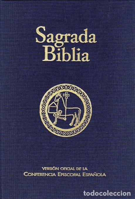 Libros: SAGRADA BIBLIA (TELA) VERSION OFICIAL CONFERENCIA EPISCOPAL - AA.VV