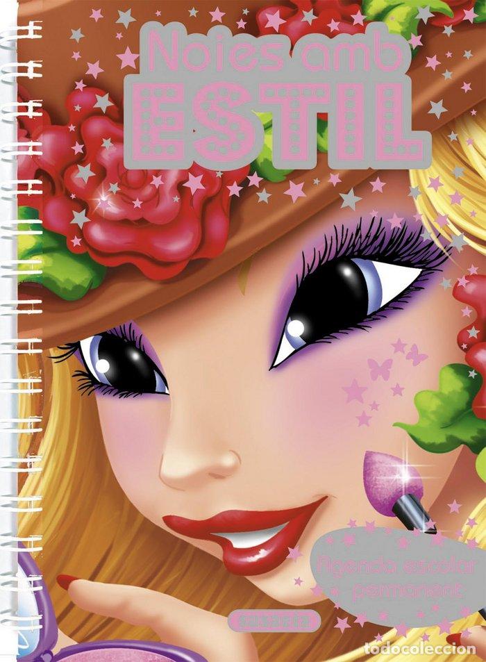 Libros: AGENDA ESCOLAR PERMANENT NOIES AMB ESTIL - SUSAETA, EQUIP