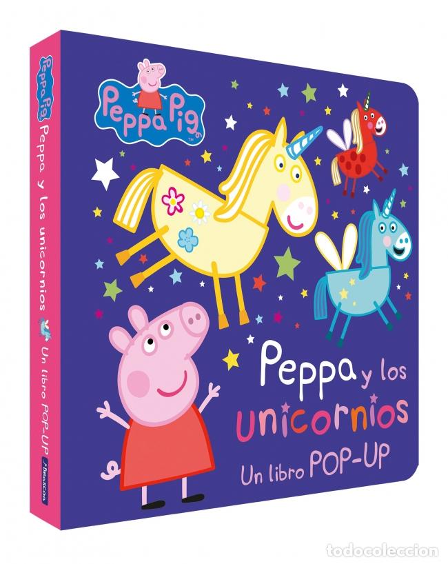 Libros: PEPPA Y LOS UNICORNIOS (UN LIBRO POP-UP) (PEPPA PIG) - Hasbro,
