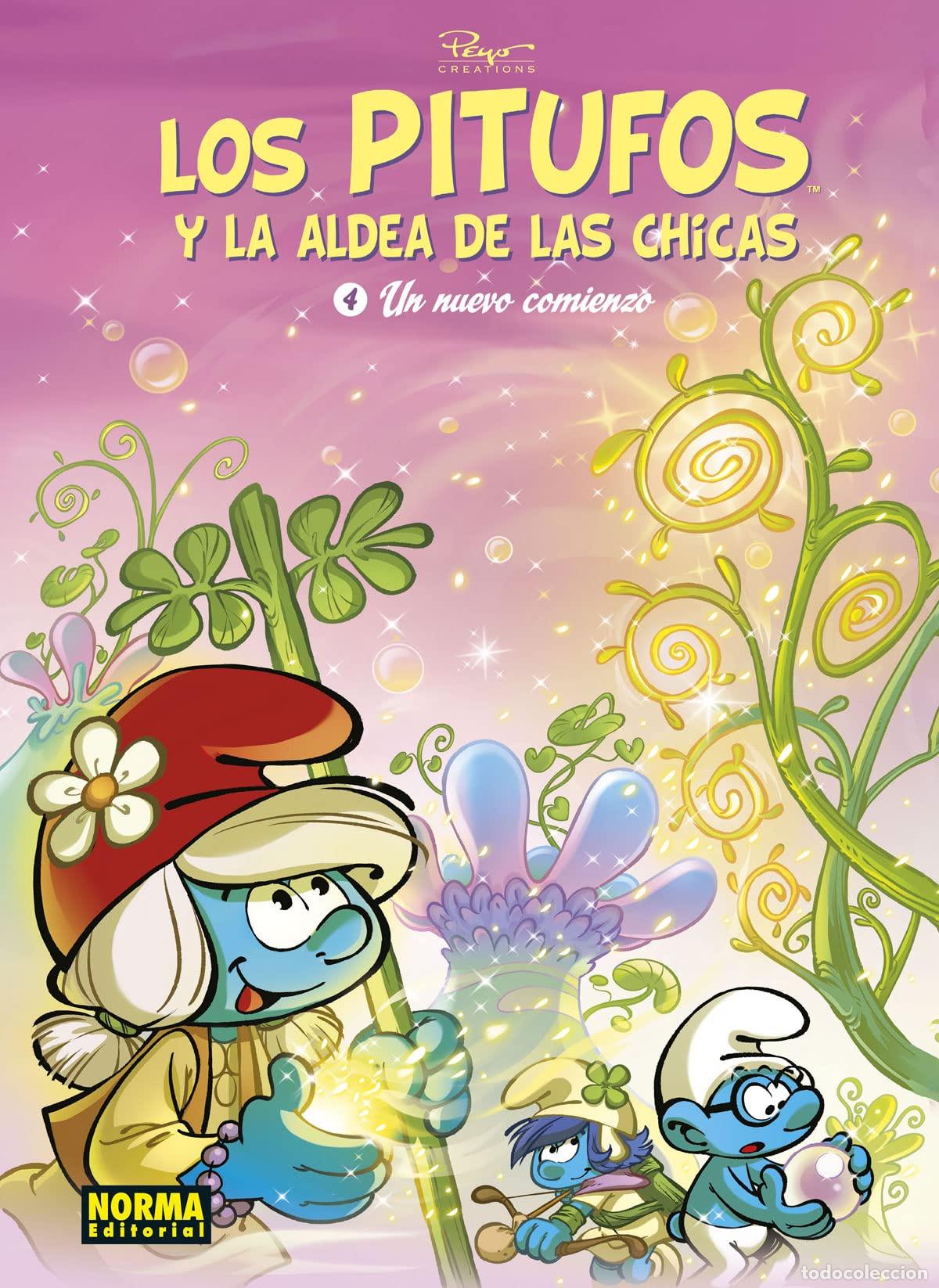 Libros: LOS PITUFOS Y LA ALDEA DE LAS CHICAS 4. UN NUEVO COMIENZO - PEYO