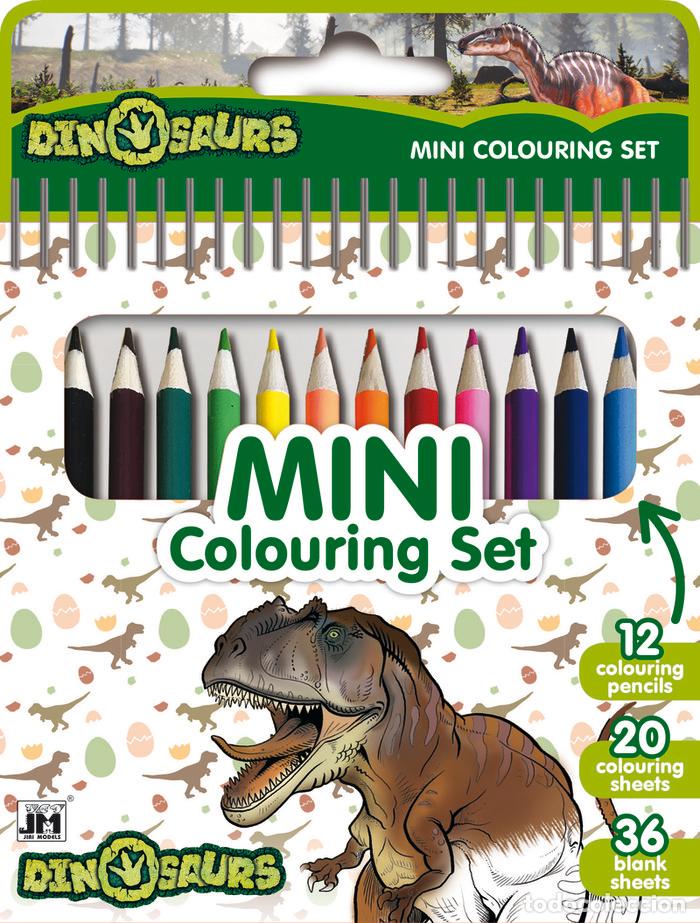 Libros: DINOSAURIOS MINI LIBRO CON LAPICES - AA.VV