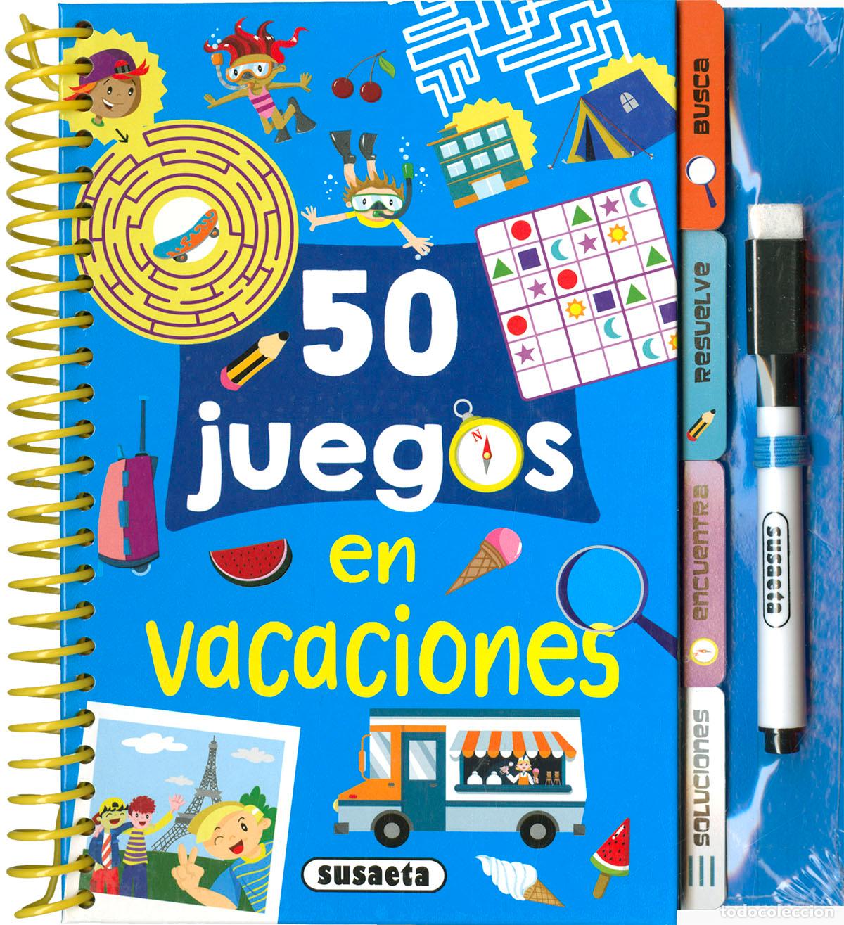 Libros: 50 JUEGOS EN VACACIONES - Dibujator