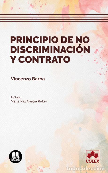 Livros: PRINCIPIO DE NO DISCRIMINACION Y CONTRATO - Barba, Vicenzo