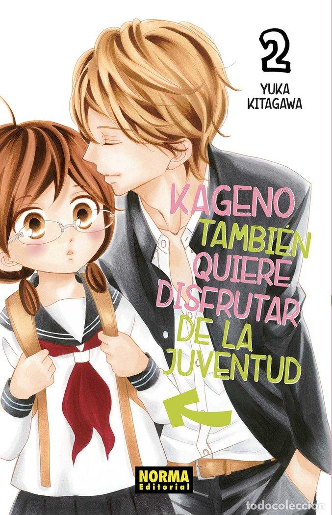 Livros: KAGENO TAMBIEN QUIERE DISFRUTAR DE LA JUVENTUD 2 - KITAGAWA, YUKA