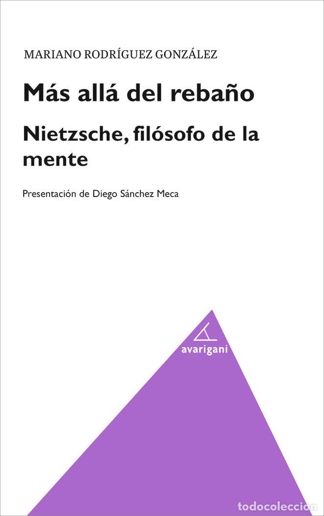 Livres: MAS ALLA DEL REBA&Ntilde;O NIETZSCHE FILOSOFO DE LA MENTE - RODRIGUEZ GONZALEZ, MARIANO