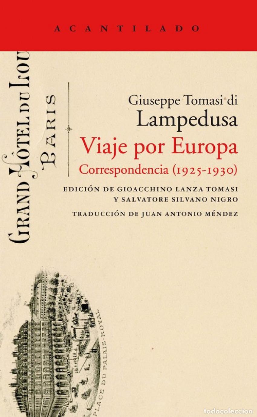 Livres: VIAJE POR EUROPA - Tomasi Di Lampedusa, Giuseppe