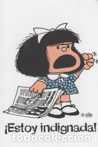 Libros: MAFALDA ESTOY INDIGNADA CUADERNO PEQUE&Ntilde;O - QUINO