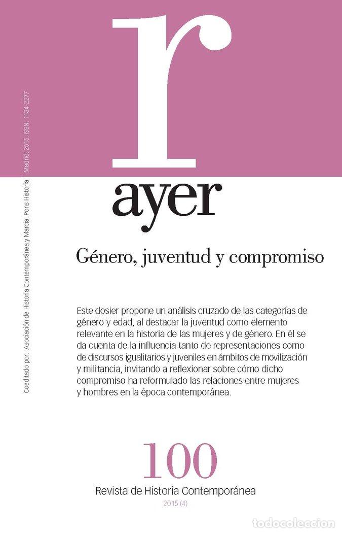 Livros: GENERO JUVENTUD Y COMPROMISO - MORENO SECO, MONICA