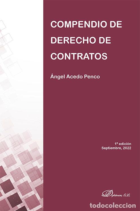 books: COMPENDIO DE DERECHO DE CONTRATOS - ACEDO PENCO, ANGEL
