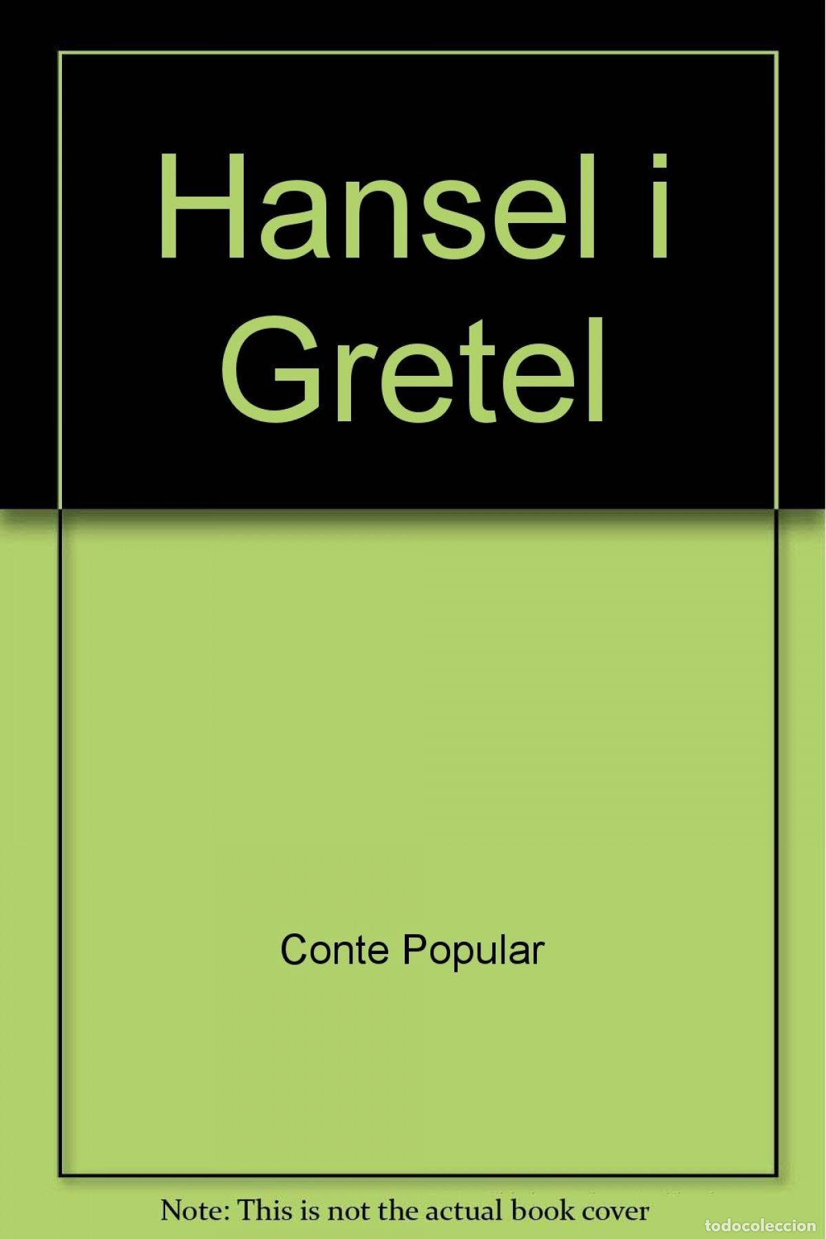 Libros: HANSEL I GRETEL - GRIMM