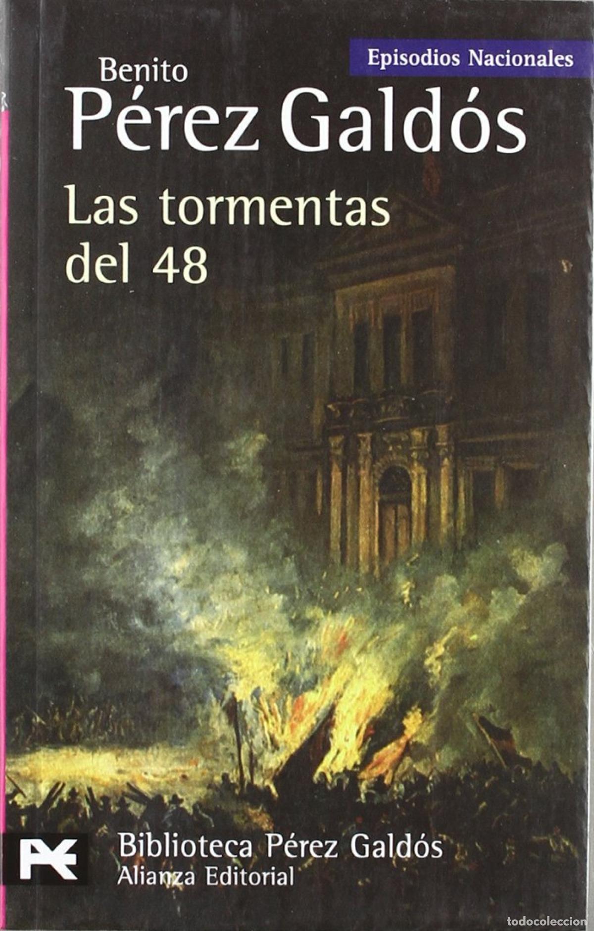 Libros: LAS TORMENTAS DEL 48 - P&eacute;rez Gald&oacute;s, Benito