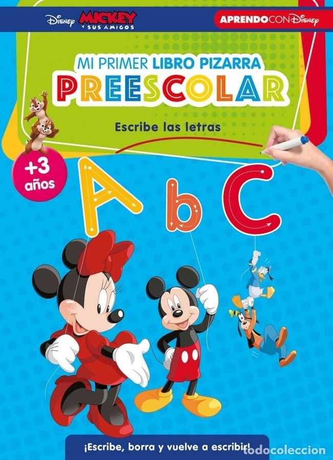 Libros: APRENDE CON DISNEY PRIMERAS LETRAS LIBRO-PIZARRA - DISNEY