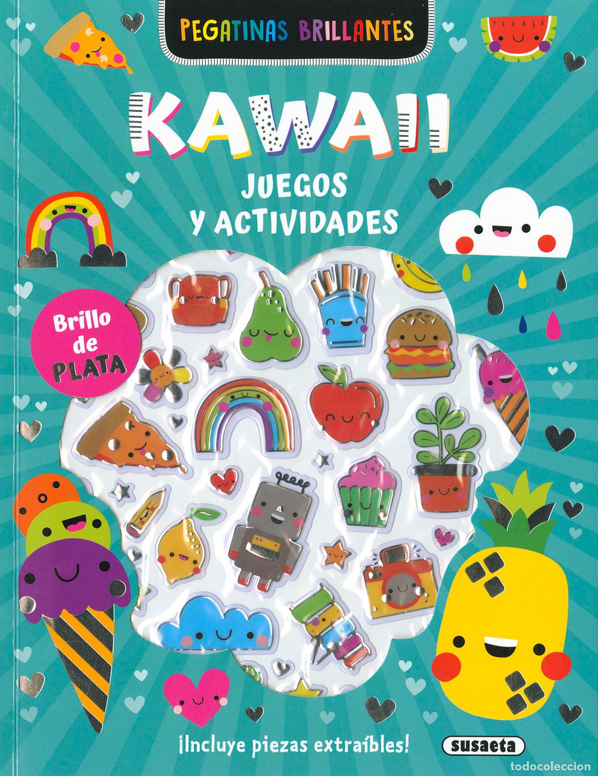 Libros: KAWAII - PEGATINAS BRILLANTES - Ediciones, Susaeta