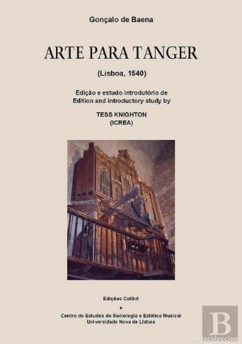 Libros: ARTE PARA TANGER - (LISBOA, 1540) - Gon&ccedil;alo de Baena