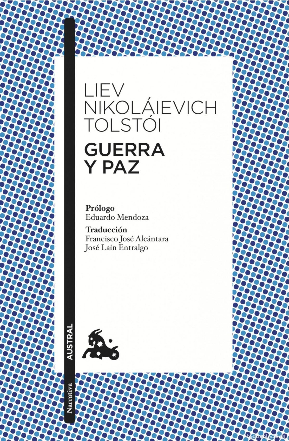Libros: GUERRA Y PAZ - Liev N Tolst&oacute;i