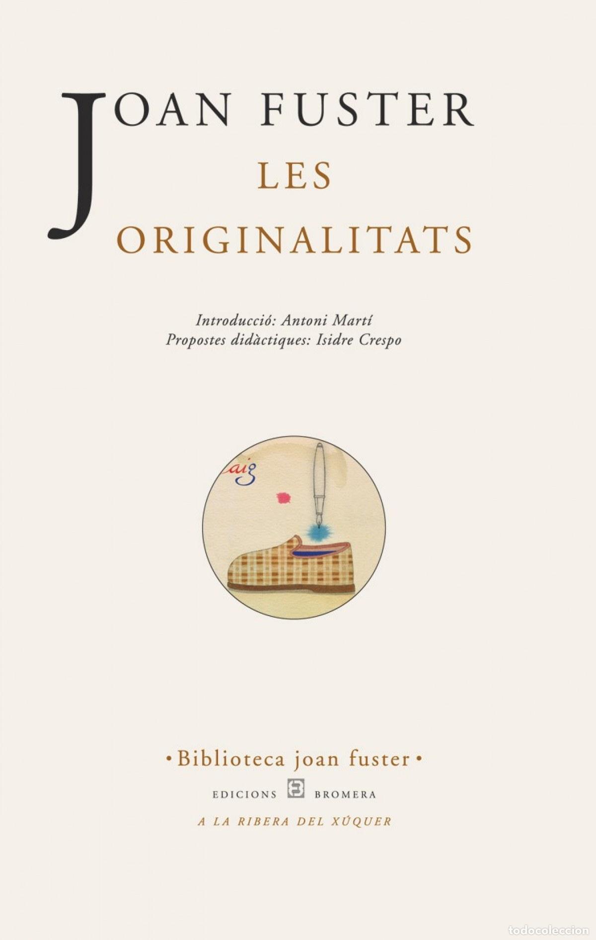 Libros: LES ORIGINALITATS - Joan Fuster