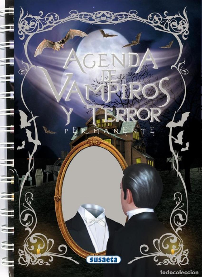 Libros: AGENDA ESCOLAR PERMANENTE VAMPIROS Y TERROR - Susaeta, Equipo