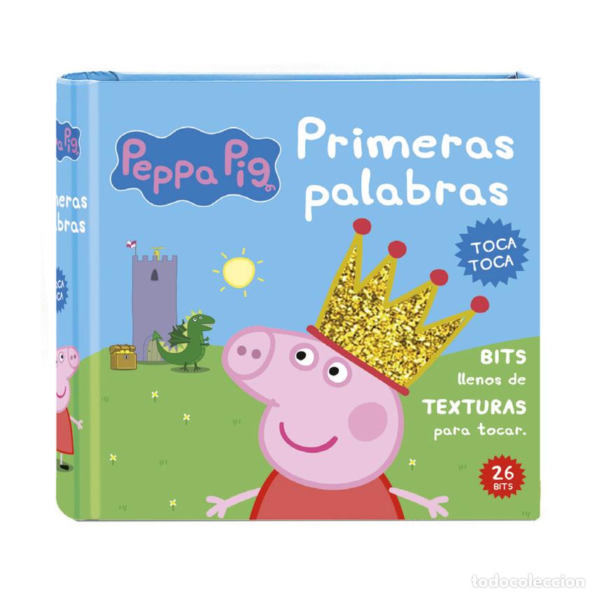 Libros: BITS TEXTURAS PRIMERAS PALABRAS - PEPPA PIG - Imagiland
