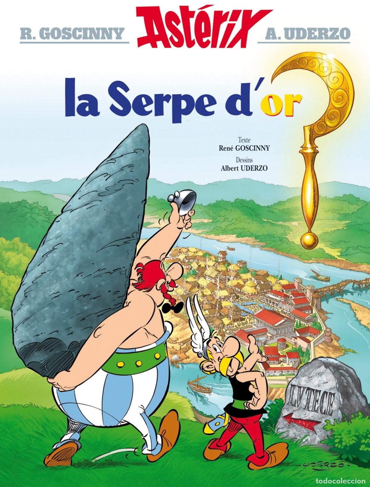 Libri: 2.ASTERIX.LA SERPE D'OR.(FRANCES) - Goscinny, R