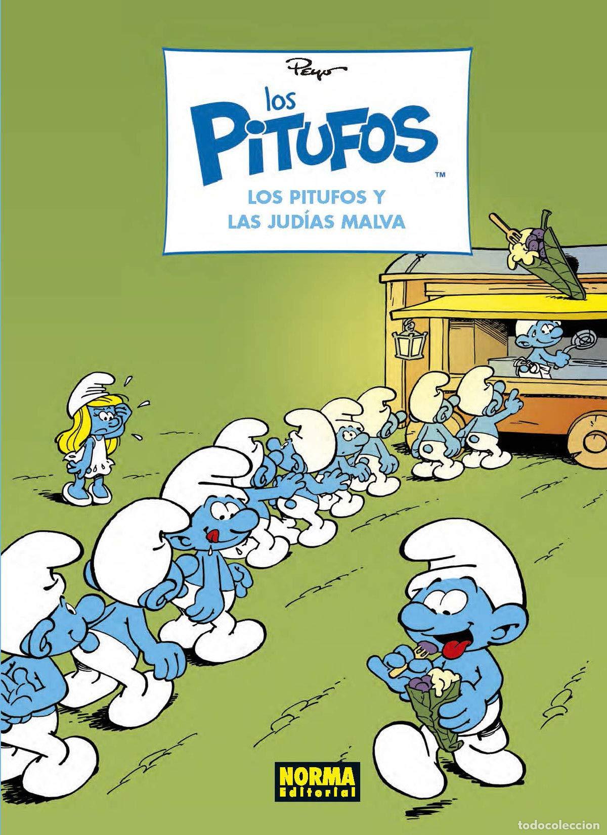 Libros: LOS PITUFOS Y LAS JUDIAS MALVAS - Peyo