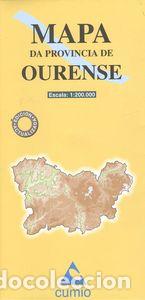 Livros: MAPA PROVINCIA OURENSE - Varios autores