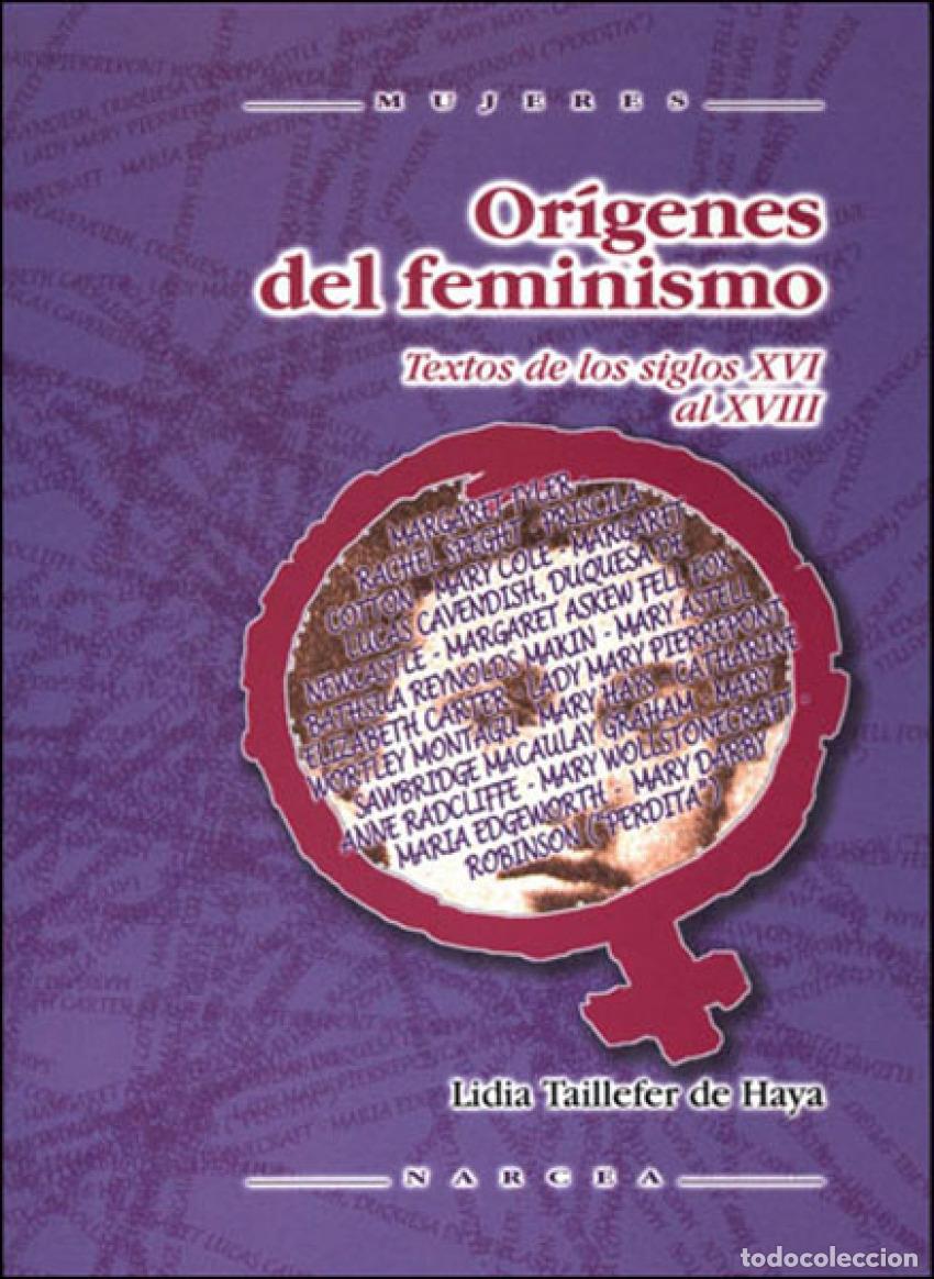 books: ORIGENES DEL FEMINISMO - Taillefer De Haya, Lidia